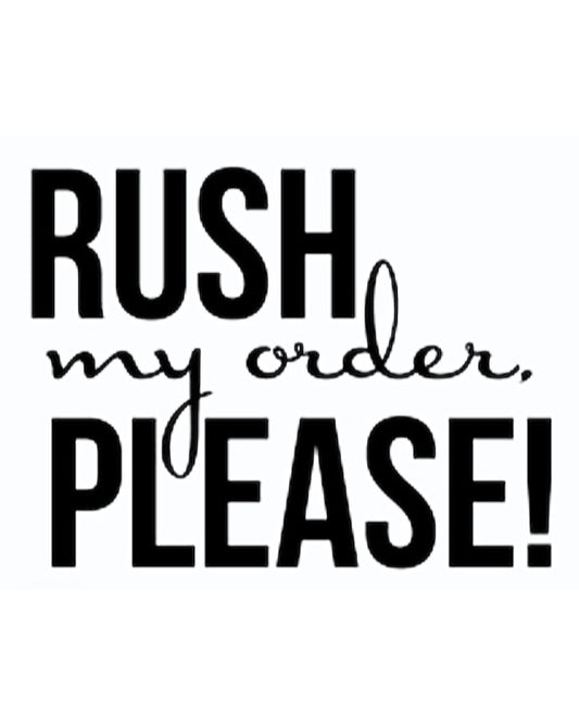 Add this as an item to your cart along with your desired press on order!  1-2 day shipping.